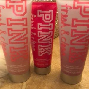Victoria secret pink fresh and clean bundle